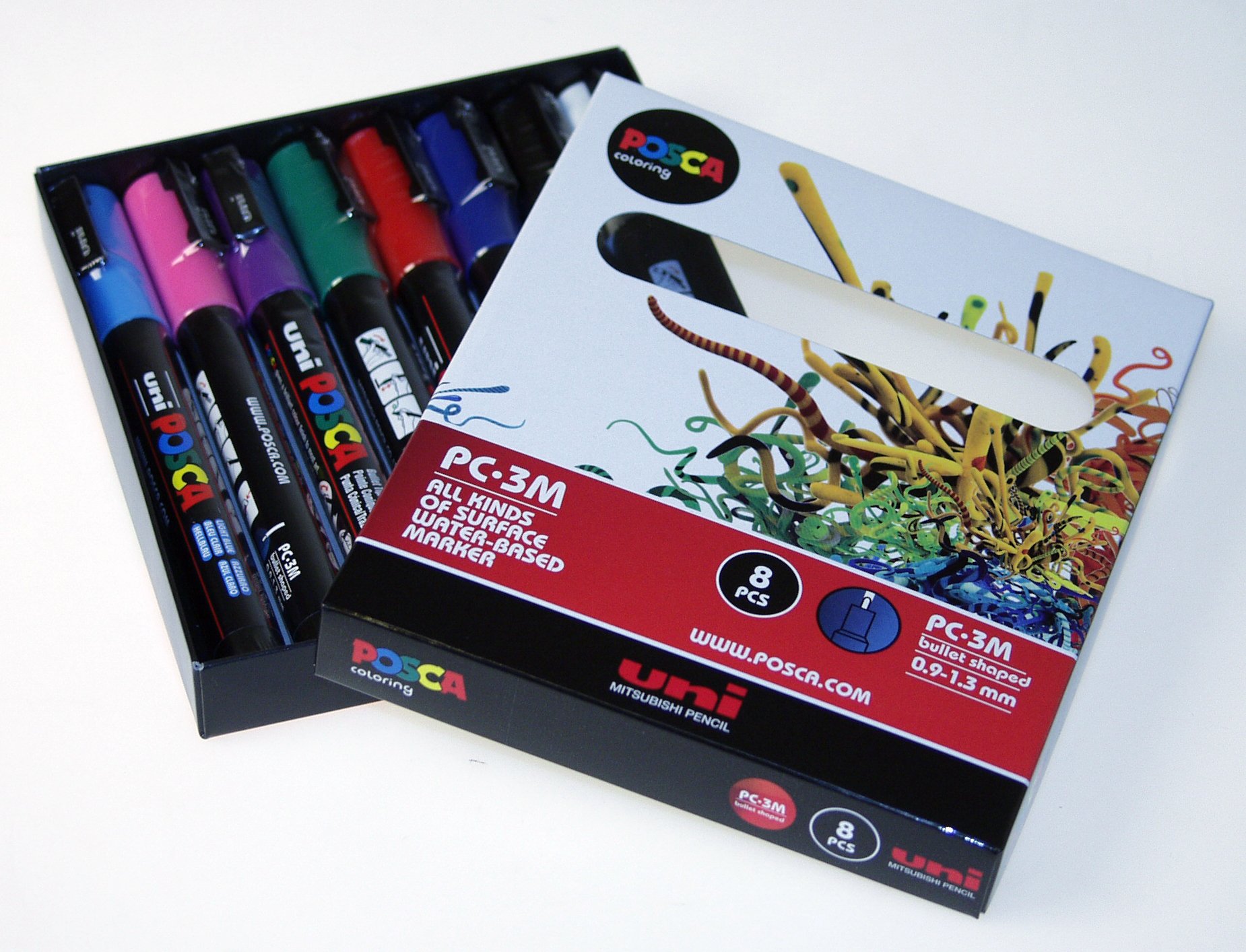 Uni Posca PC-3M St 8 stk